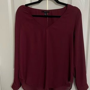 Maroon long sleeve